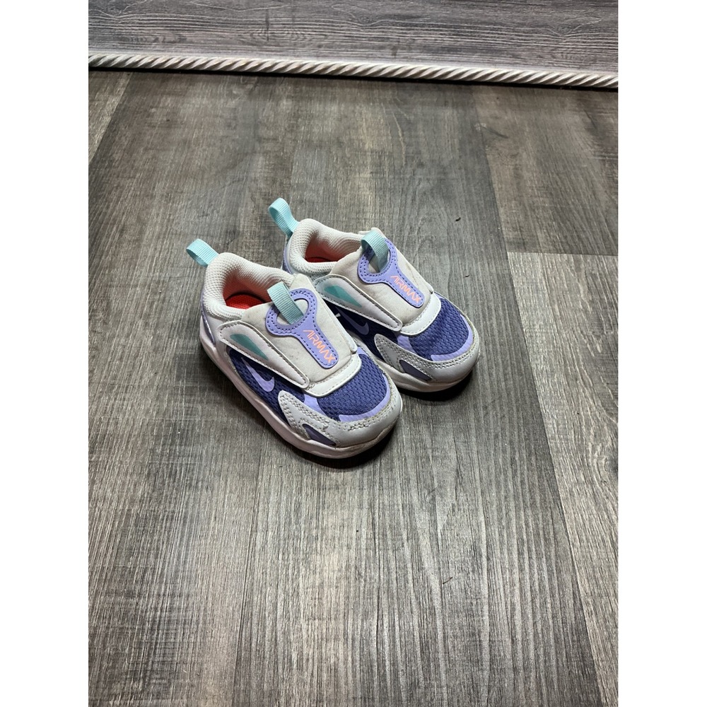 Nike Air Max Dawn Toddler 6C Sneakers Violet Frost Blue CW1629-500